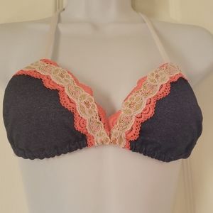 Pinkini bikini small size top only